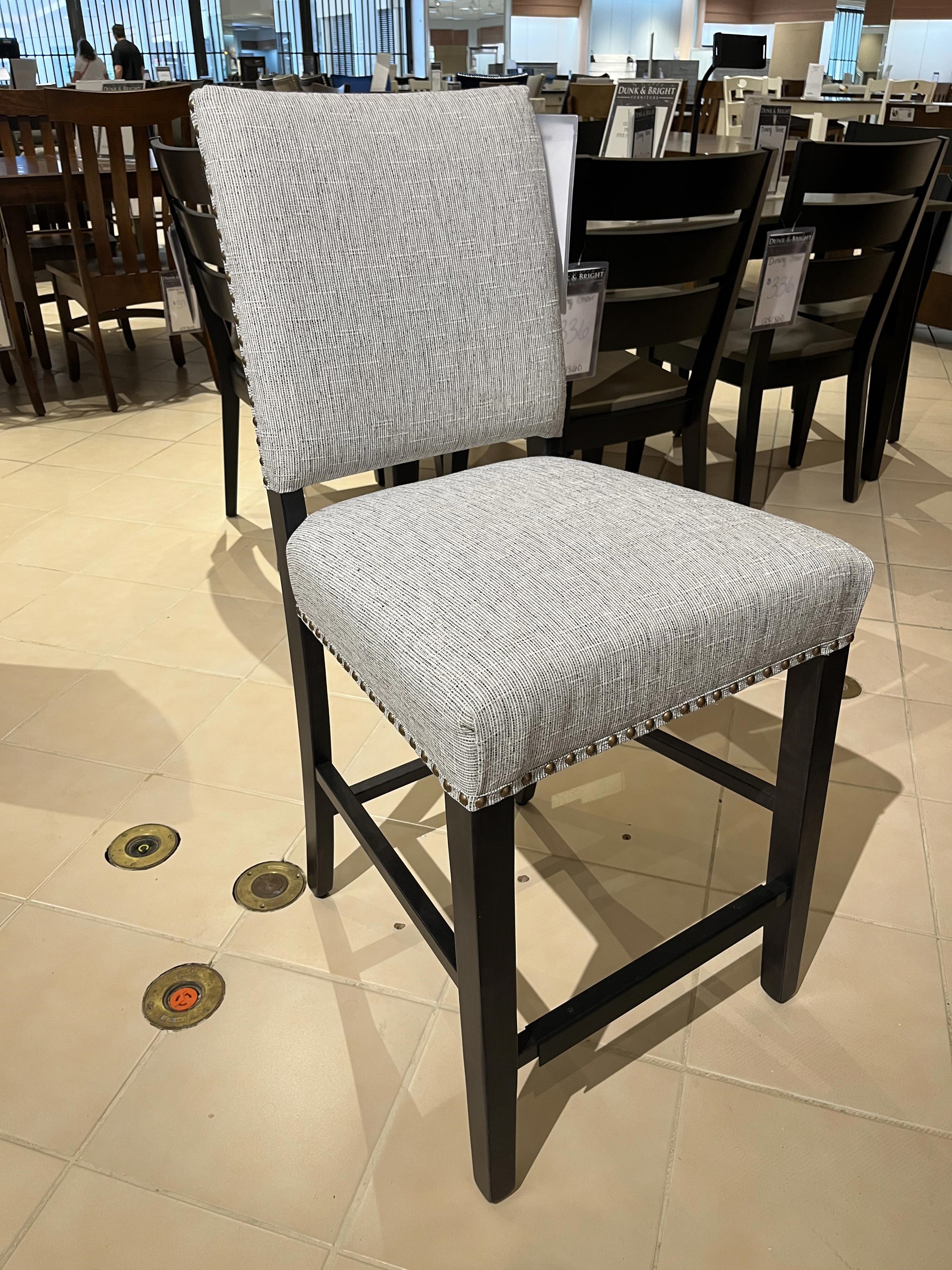 Yutzy Urban Collection Dining Room 1376725 Upholstered Counter Height Chair Dunk & Bright